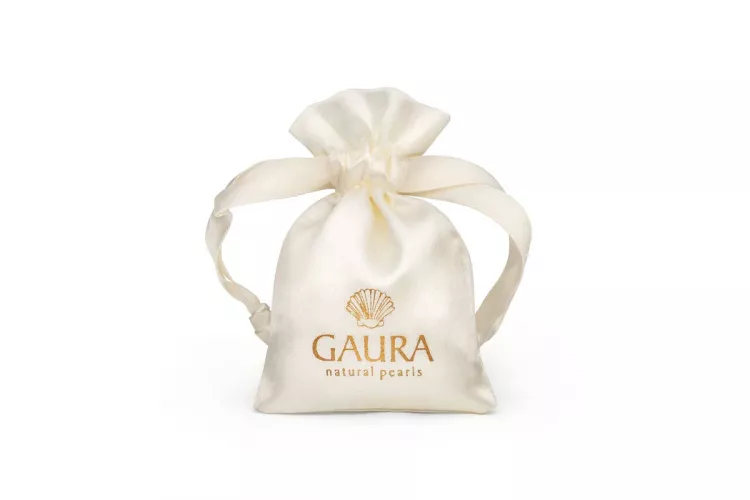 Gaura Pearls Silberkette - rosa, 41 cm, 925 Silber